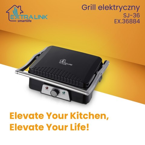 Grill elektryczny Extralink Smart Life Electric Grill SJ-36 2000W, z regulacją temperatury