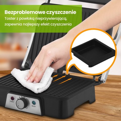 Grill elektryczny Extralink Smart Life Electric Grill SJ-36 2000W, z regulacją temperatury