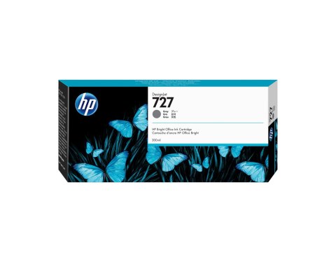 HP Szary wkład atramentowy 727 DesignJet 300 ml