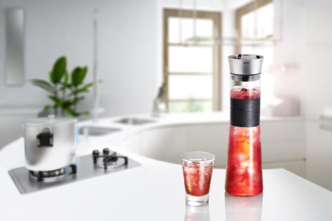 GEFU CASCADA karafka do wina 1 l Plastik, Stal nierdzewna