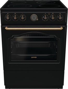 Kuchnia elektryczna GORENJE GECS6B71CLB | AirFry | funkcja Pizza | FrozenBake | czarny