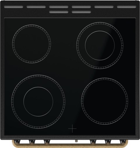 Kuchnia elektryczna GORENJE GECS6B71CLB | AirFry | funkcja Pizza | FrozenBake | czarny