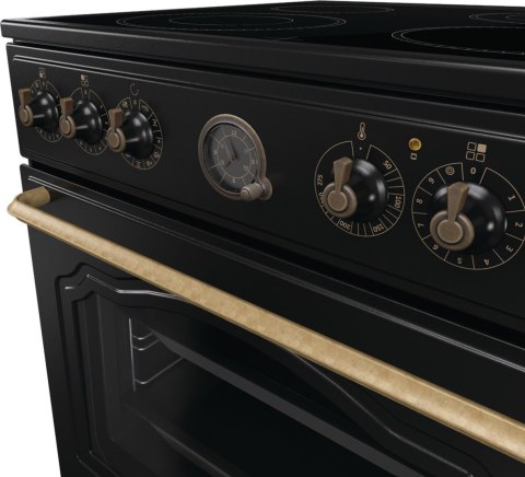 Kuchnia elektryczna GORENJE GECS6B71CLB | AirFry | funkcja Pizza | FrozenBake | czarny