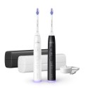 Philips HX7419/01 szczoteczka elektryczna Dorosły Soniczna szczoteczka do zębów Czarny, Biały
