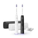 Philips HX7419/01 szczoteczka elektryczna Dorosły Soniczna szczoteczka do zębów Czarny, Biały
