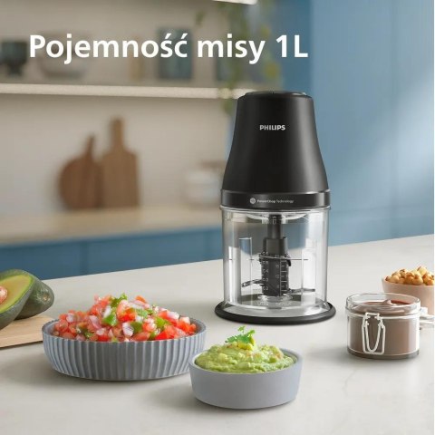 Philips HR1501/00 Rozdrabniacz do warzyw 450 W Czarny