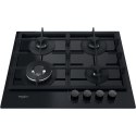 Whirlpool AKTL 629/NB1 płyta kuchenna Czarny Wbudowany 59 cm Gaz 4 stref(y)