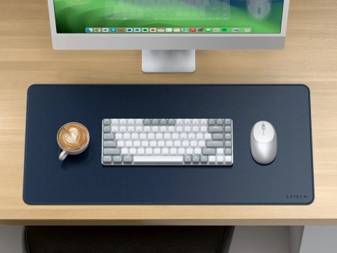 Podkładka na biurko Satechi Premium Desk Mat z wegańskiej skóry (blue)
