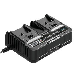 DEDRA ŁADOWARKA PODWÓJNA 18V 2x2,3A
