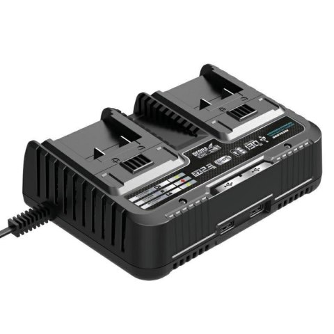 DEDRA ŁADOWARKA PODWÓJNA 18V 2x2,3A