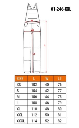 Ubranie robocze NEO tools 81-246-XXL