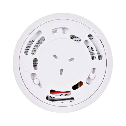 SHELLY SNSN-0031Z detektor dymu Fotoelektryczne czujniki odbicia Interconnectable Bezprzewodowy
