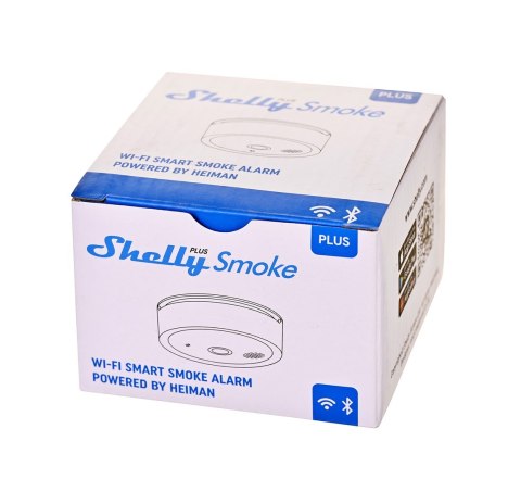SHELLY SNSN-0031Z detektor dymu Fotoelektryczne czujniki odbicia Interconnectable Bezprzewodowy