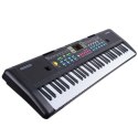 SUPRIMO 605 UFB - keyboard z mikrofonem do nauki gry, przeznaczony dla dzieci