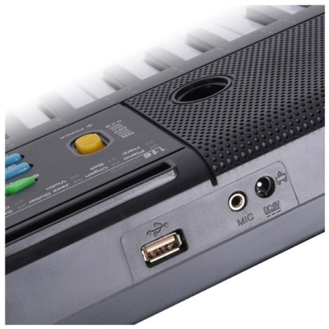 SUPRIMO 605 UFB - keyboard z mikrofonem do nauki gry, przeznaczony dla dzieci