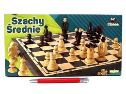 Szachy średnie 31cm. MAGIERA