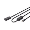Digitus Aktywny przedłużacz USB 3.2 Gen1 5G, USB-C - USB-C, 10 m