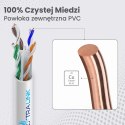 Extralink EX.32358 kabel sieciowy Biały 50 m Cat6 U/UTP (UTP)