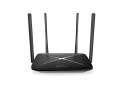 Mercusys AC12G router bezprzewodowy Gigabit Ethernet Dual-band (2.4 GHz/5 GHz) Czarny