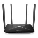 Mercusys AC12G router bezprzewodowy Gigabit Ethernet Dual-band (2.4 GHz/5 GHz) Czarny
