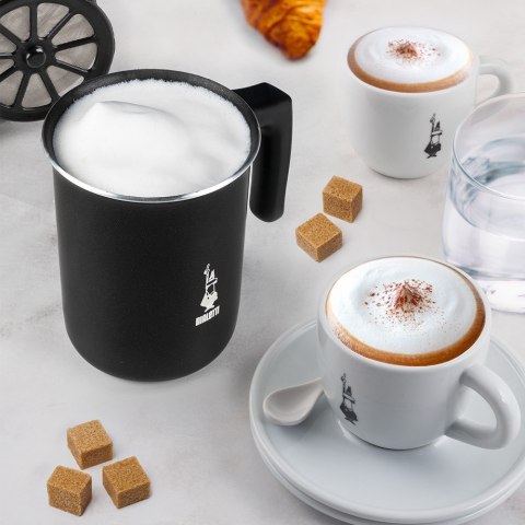 Bialetti 00AGR394 spieniacz do mleka Ręczny spieniacz do mleka Czarny