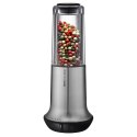 GEFU 34627 Tarka obrotowa Czarny, Stal nierdzewna, Przezroczysty