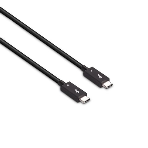 Lindy 31130 kabel Thunderbolt 1 m 80 Gbit/s Czarny