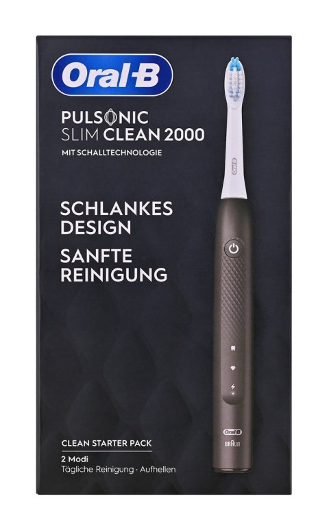 Oral-B Pulsonic Slim Clean 2000 Szczoteczka do zębów soniczna Czarny