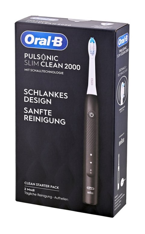 Oral-B Pulsonic Slim Clean 2000 Szczoteczka do zębów soniczna Czarny