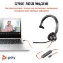 Słuchawki Poly Blackwire 3310 Mono Microsoft Teams USB-C