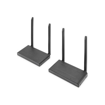 DIGITUS DS-55328 Bezprzewodowy przedłużacz KVM 4K HDMI, 150 m