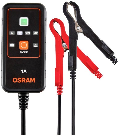 Prostownik BATTERYcharge 901, napięcie ładowania: 6/12 V OSRAM, prąd ładowania: 1A