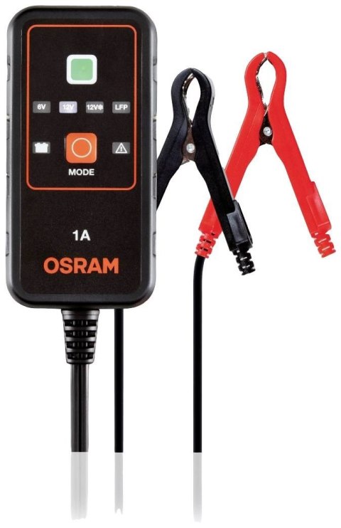 Prostownik BATTERYcharge 901, napięcie ładowania: 6/12 V OSRAM, prąd ładowania: 1A