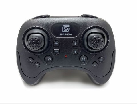 Amewi 25324 dron z kamerą Mini-dron 300 mAh Czarny, Czerwony