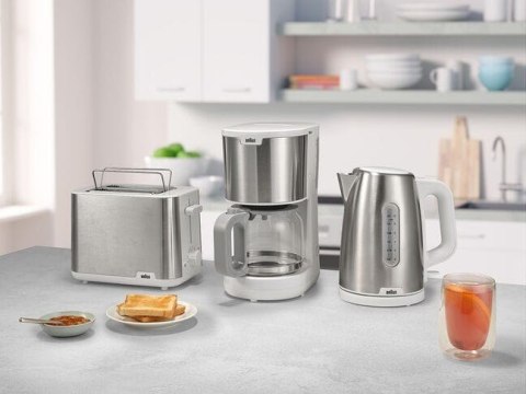 Braun HT 1510 8 2 kaw. 900 W Stal nierdzewna, Biały