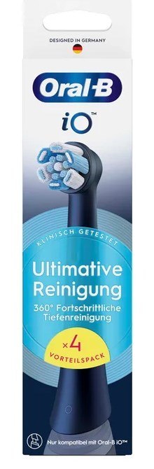 Oral-B iO Ultimative Reinigung 4 szt. Czarny
