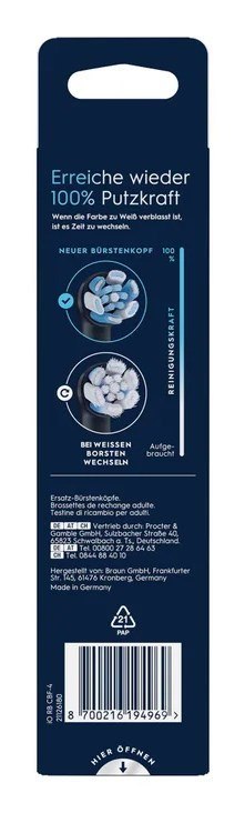 Oral-B iO Ultimative Reinigung 4 szt. Czarny