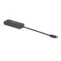CLUB3D CAC-2531 stacja dokująca Przewodowa USB 3.2 Gen 1 (3.1 Gen 1) Type-C Czarny