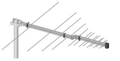 Antena logarytmiczno - periodyczna ATK-LOG/5-12/21-60 DIPOL
