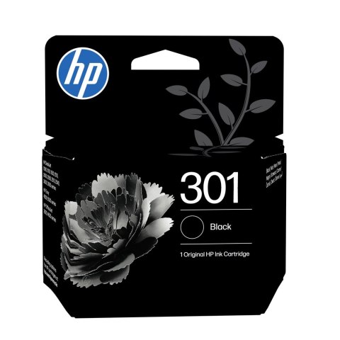 HP 301 oryginalny wkład atramentowy czarny