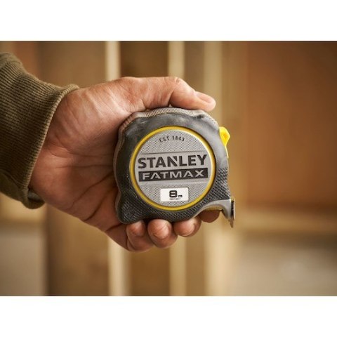 Stanley FMHT38217-0 taśma miernicza 8 m Czarny, Żółty