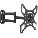 Techly ICA-LCD 2923B uchwyt do telewizorów 94 cm (37") Czarny