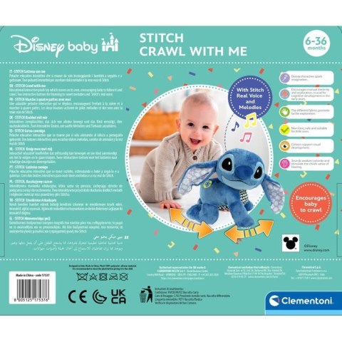 Clementoni Disney Baby 17537 zabawka pluszkowa