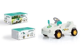 DOLU auto na pedały białe w kartonie 2684