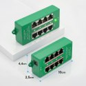 Extralink Gigabit PoE Injector 4 Portowy Aktywny, 4 porty Gigabit 802.3at/af, Mode A