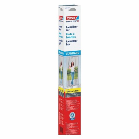 Tesa moskitiera drzwi lamela czarna 0,95m x 2,2m standard
