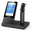 Yealink WH67 UC Zestaw słuchawkowy Bezprzewodowy Nauszny, Opaska na głowę, Opaska na szyję Biuro/centrum telefoniczne Bluetooth 