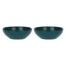 Zestaw 2 misek do sałatek Concerto Ottanio - Niebiesko-zielony, 26 cm