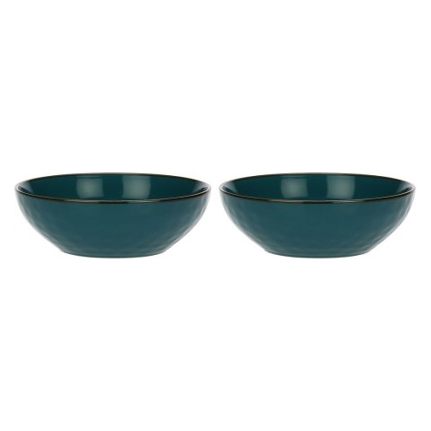 Zestaw 2 misek do sałatek Concerto Ottanio - Niebiesko-zielony, 26 cm