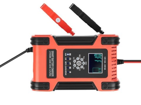 AZO Digital Ładowarka sieciowa do akumulatorów BC-12 12A (230V/12V) 6A (230V/24V) AGM / LiFePO4 / GEL